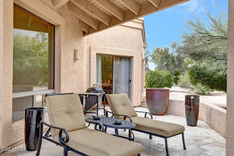 Lounge Chairs to relax on Patio