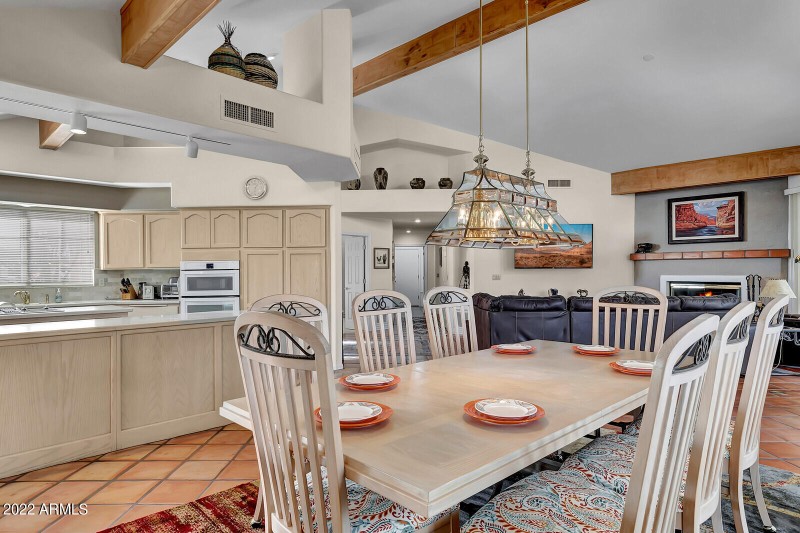 Dining To Kitchen To Living Room