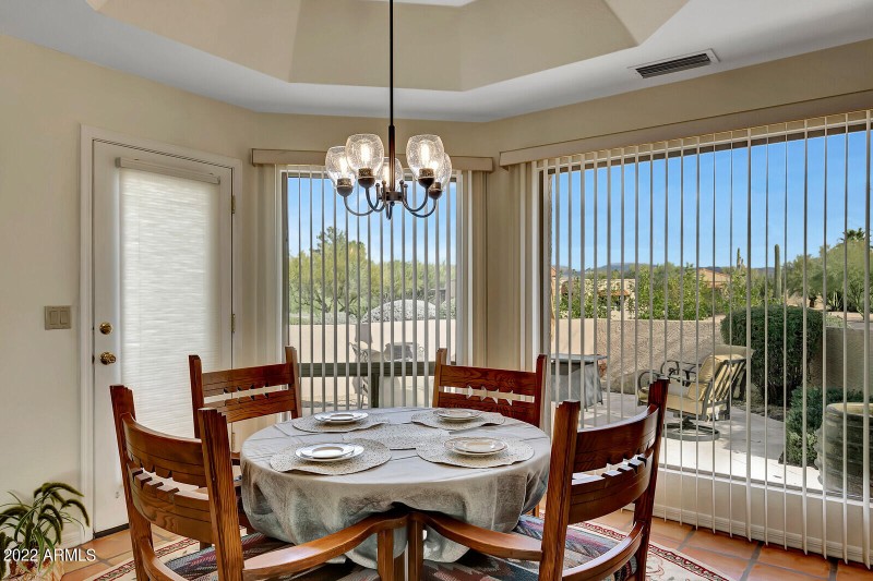 Breakfast Room with a view