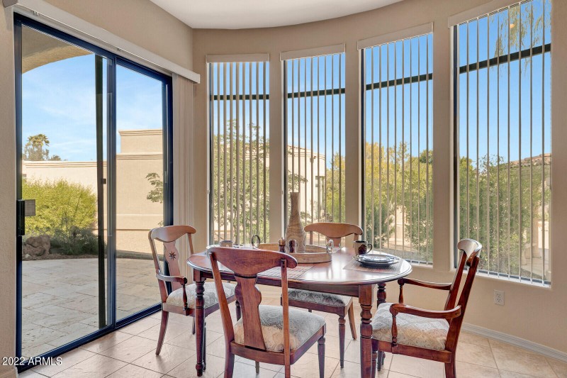 Dining Room with Patio