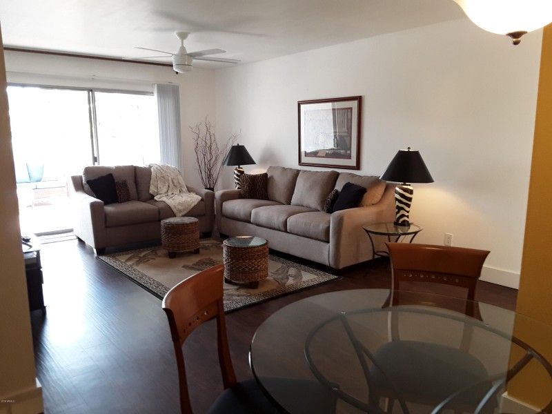 Large Arcadia doors to patio