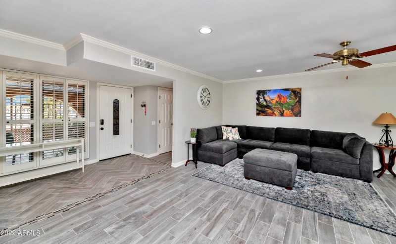 ENTRY AND FAMILY ROOM