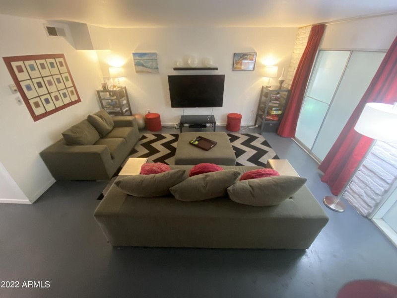 Living Room with Sleeper Sofa