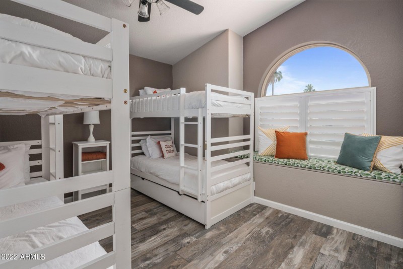 Guest Room 2 with Double Bunk Beds