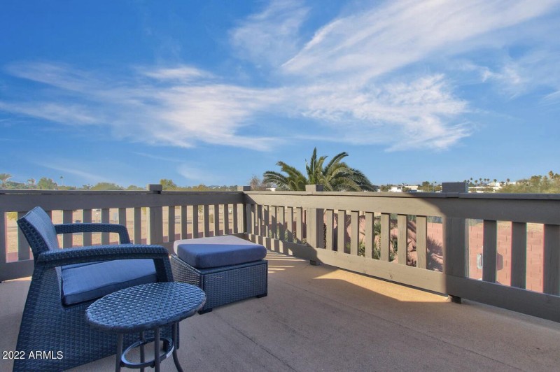 Upstairs Master Balcony