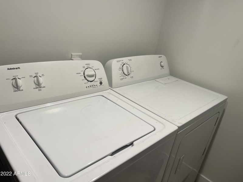 Full Size Washer and Dryer