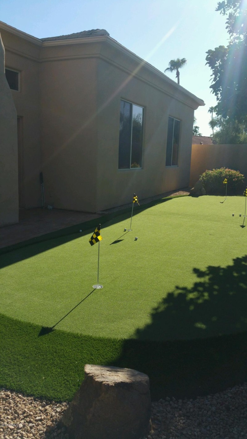 BACK YARD PUTTING GREE