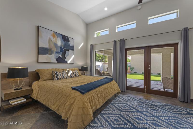 Primary Bedroom ~ Patio