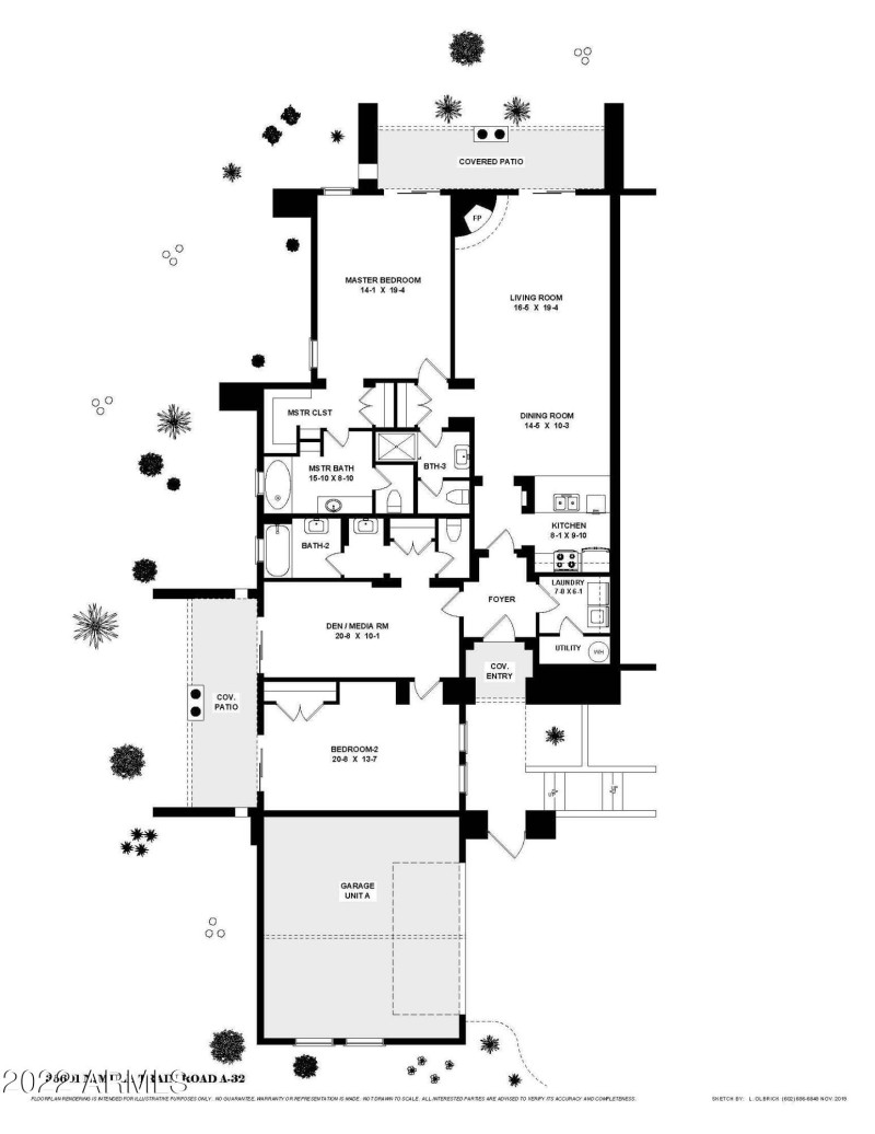 36601 North Mule Train #32A -Floor Plan