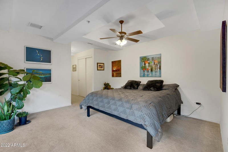 Roomy Master Bedroom