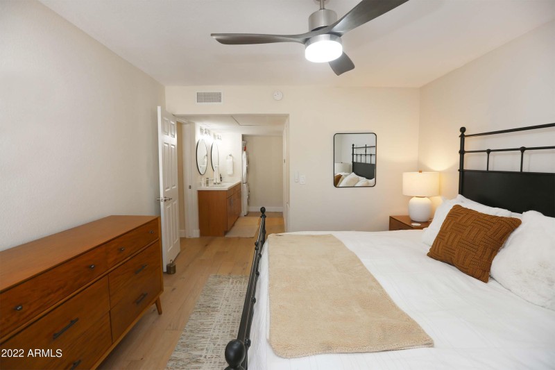 Master Bedroom has 55" Smart TV