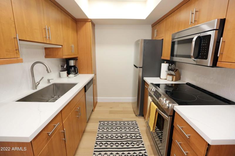 Spacious Galley Kitchen