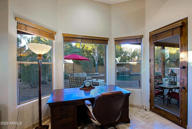 Detail - Master Bedroom Desk Area