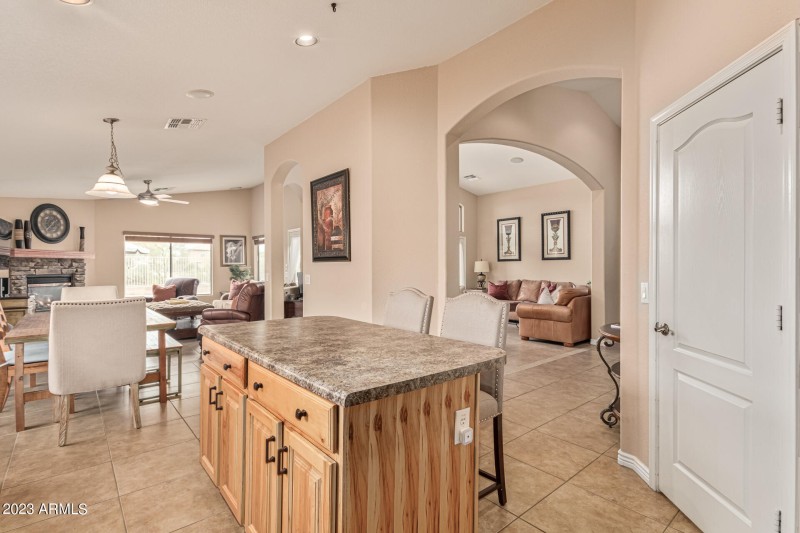 Open Kitchen & Family Room