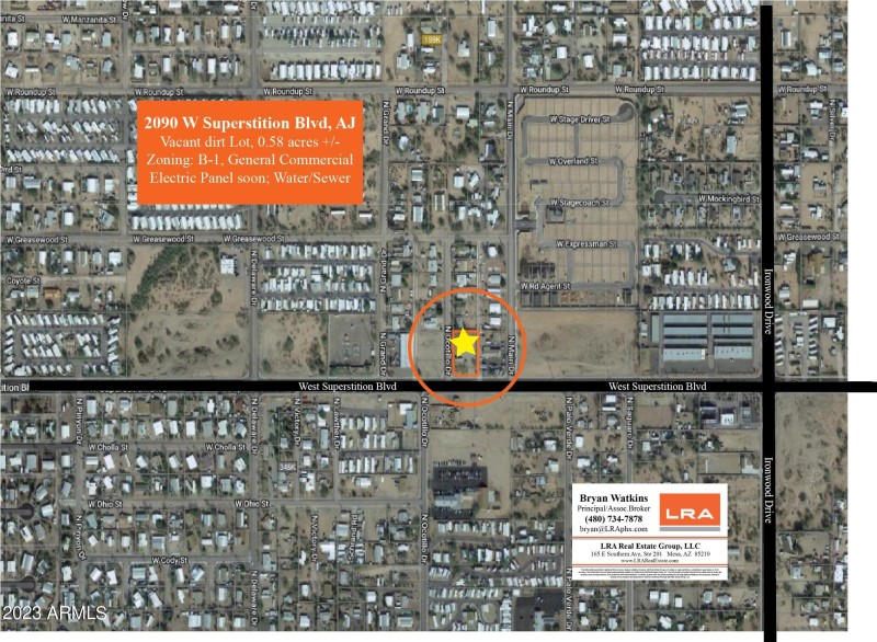 2090 W Superstition Blvd, map