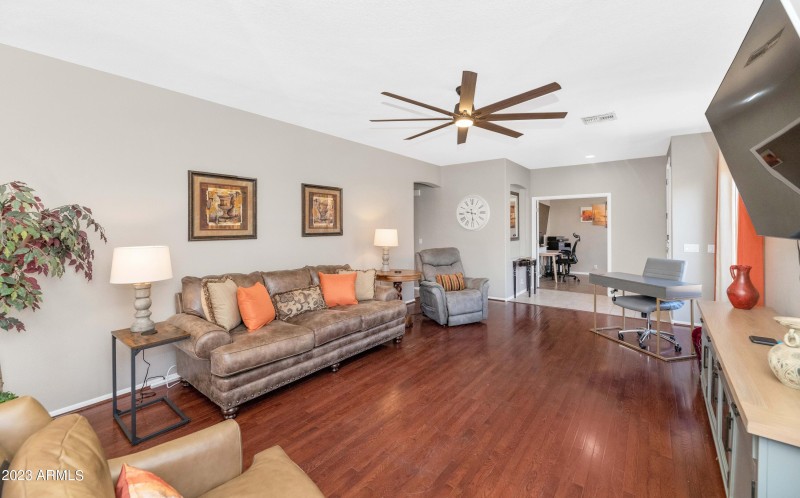 Large Screen TV at Great Room