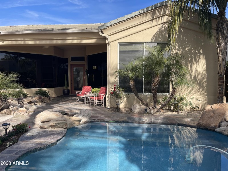 POOL OUTSIDE MASTER BED WINDOW