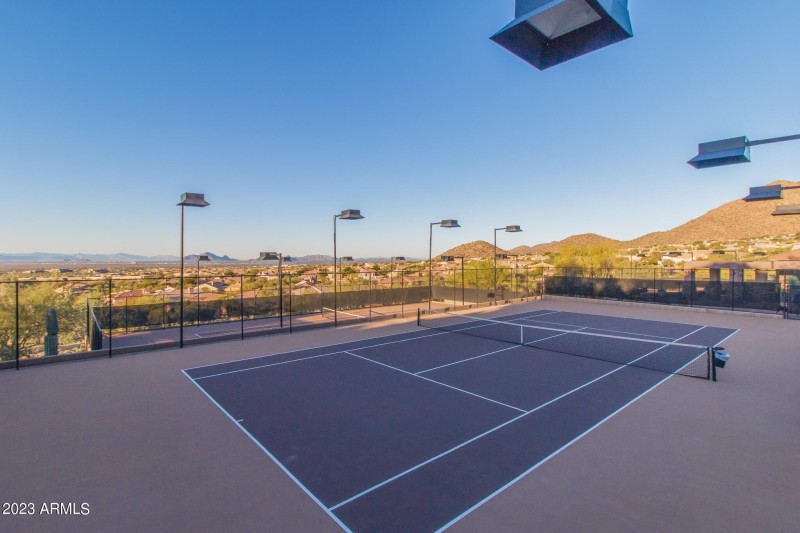 E) COMMUNITY TENNIS COURTS