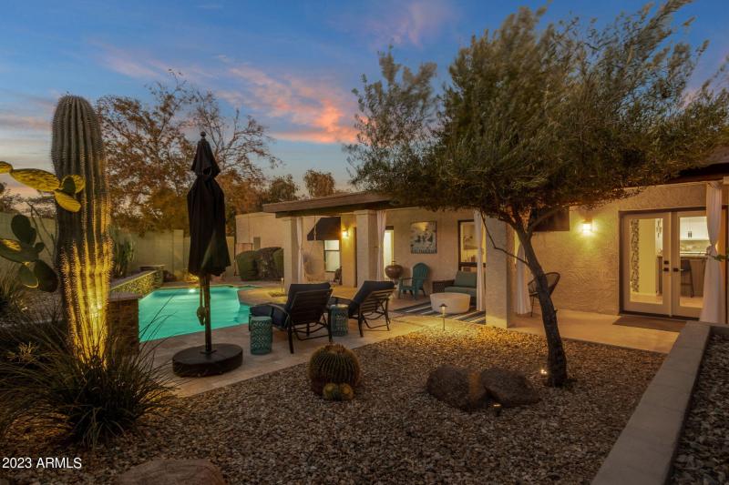 Beautiful Private Backyard