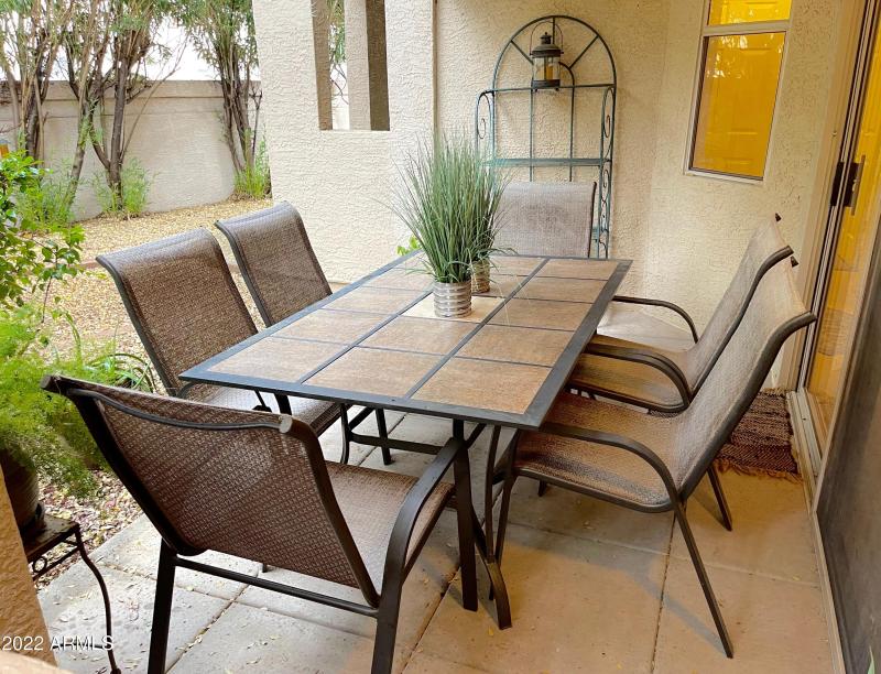 Back Patio Dining Seats 6-8