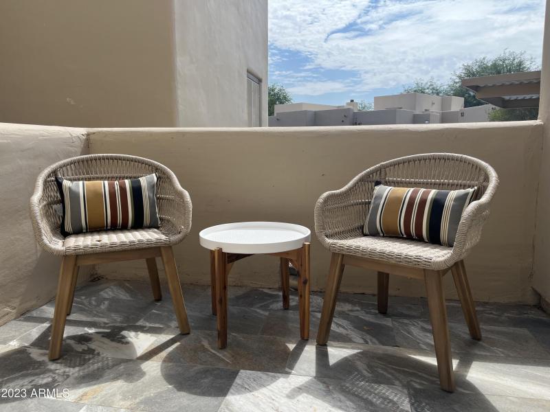 Private Patio off of Master