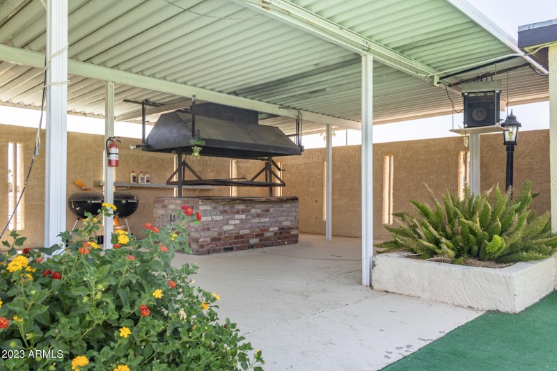 CV BBQ Area by Pool