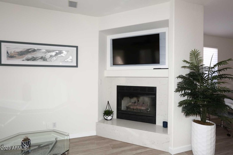 Family Room-Firepalce