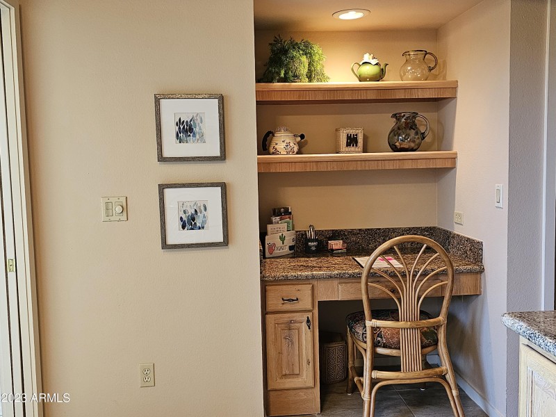 Kitchen Desk Area