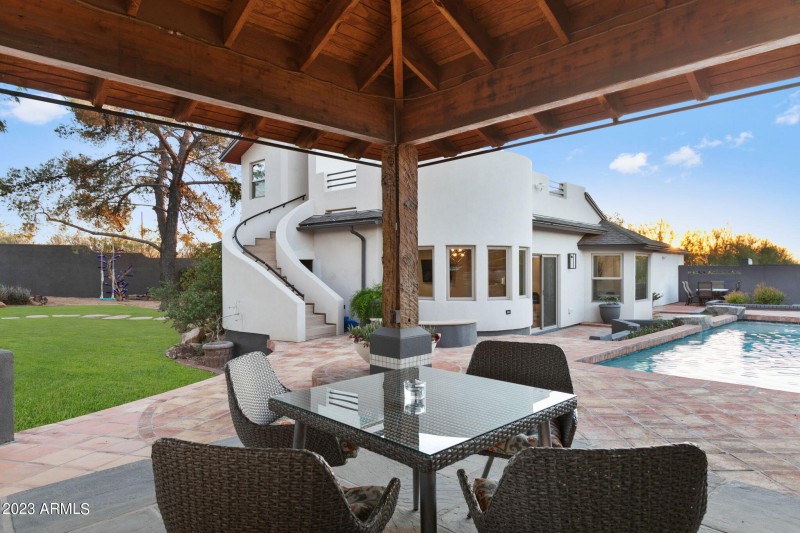 Front House- Outdoor Kitchen