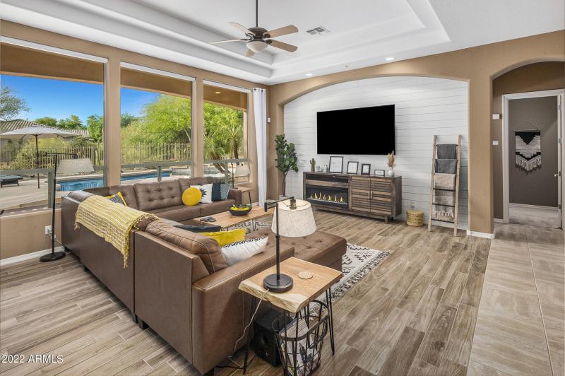 Spacious Family Room