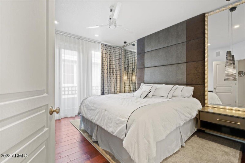 Primary Bedroom with patio