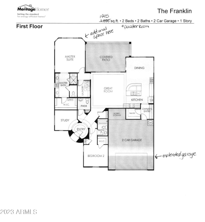 Franklin floor plan