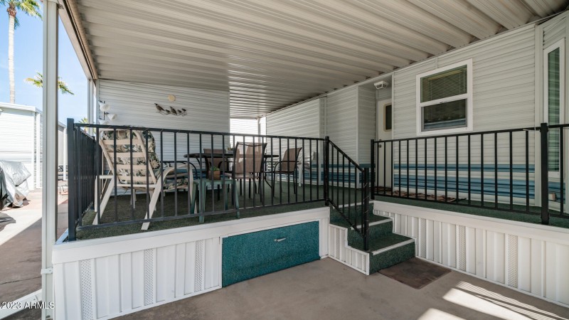Carport area