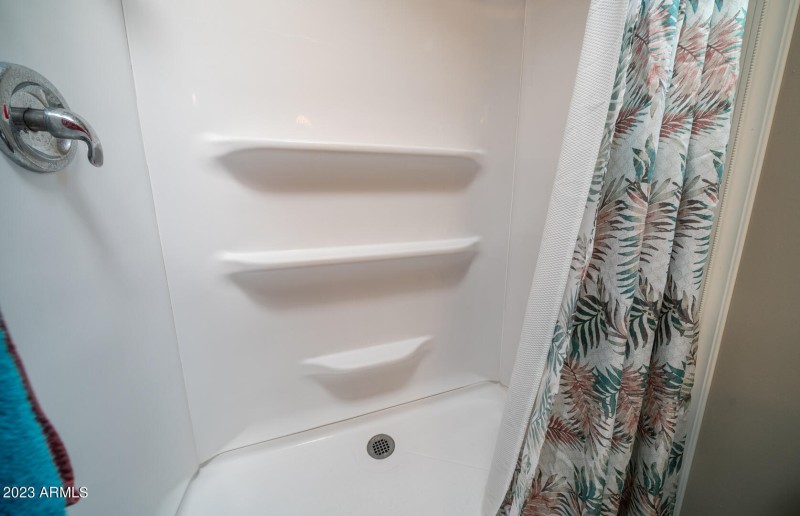 Walk in shower