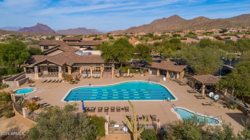 heated pool and spa