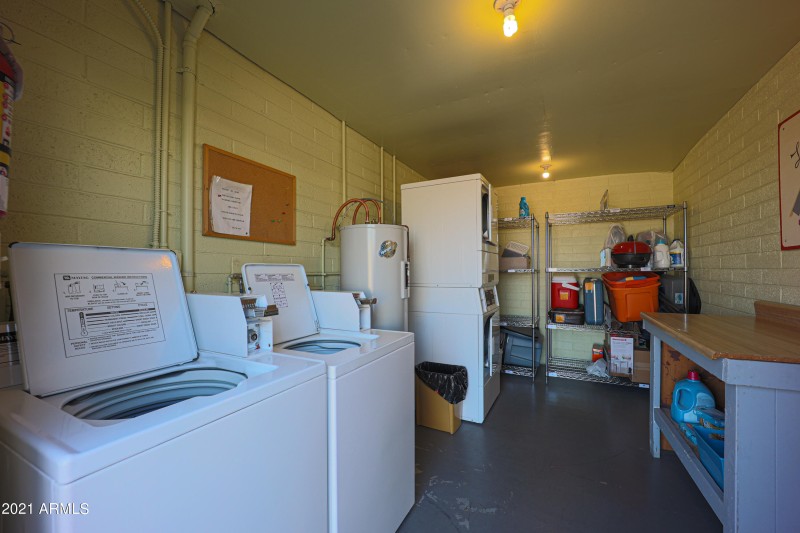 Laundry Room Just Steps Away