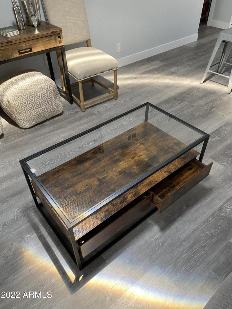 Puzzles & Cards in the Coffee Table