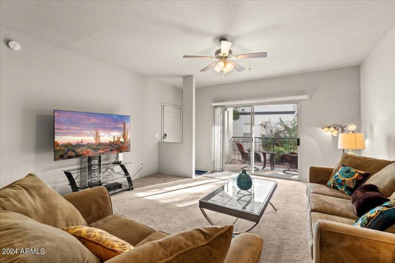 Living Room with Patio