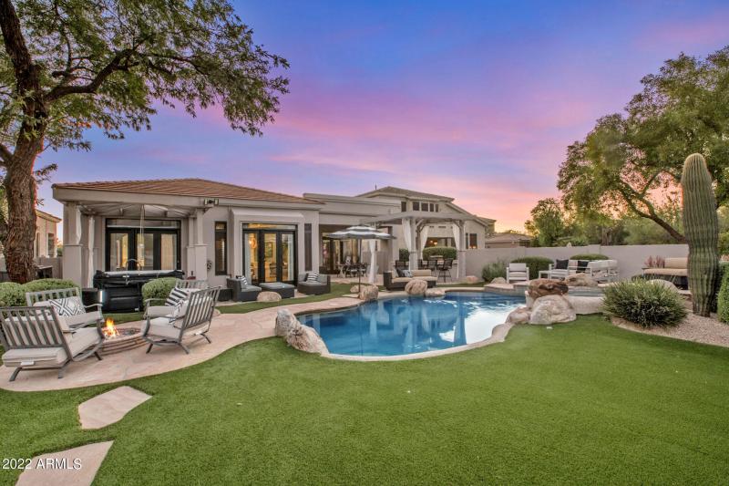 Stunning Backyard with Fire Pit & Pool