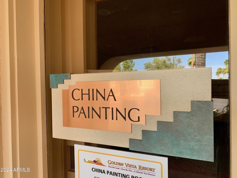 22 Golden Vista China Painting