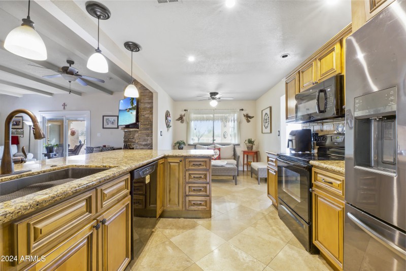 Main Kitchen view 2