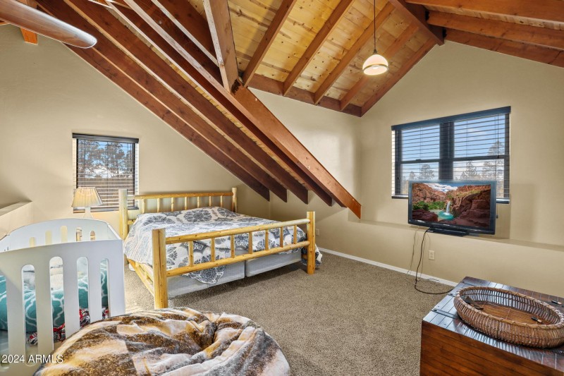 upstairs
