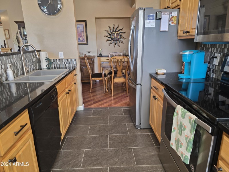 Kitchen to Dining