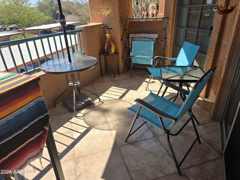 Tiled Patio