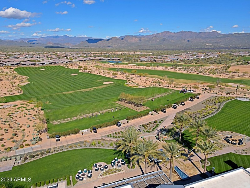 Aerial of Clubhouse and Area 3