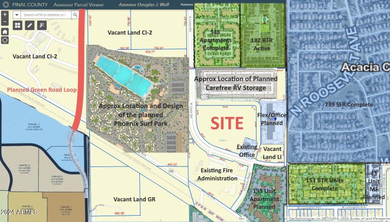 9.5 Acre Area Map 3-12-24
