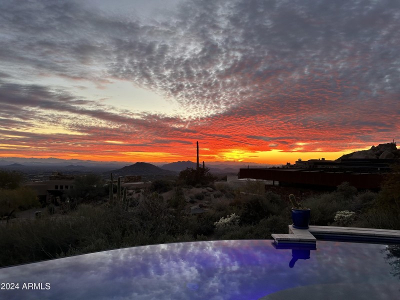 Majestic sunsets