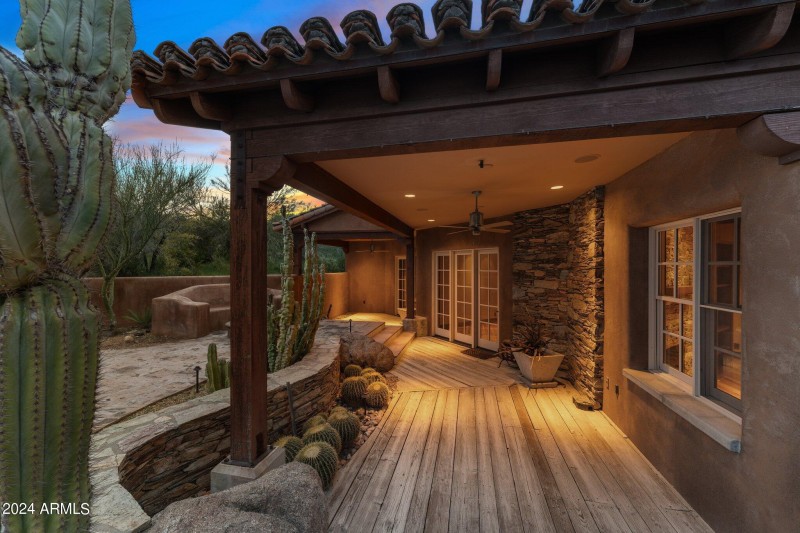 Private Covered Patio