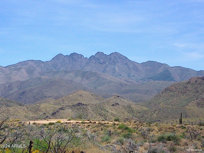 off-roading with views of 4 peaks