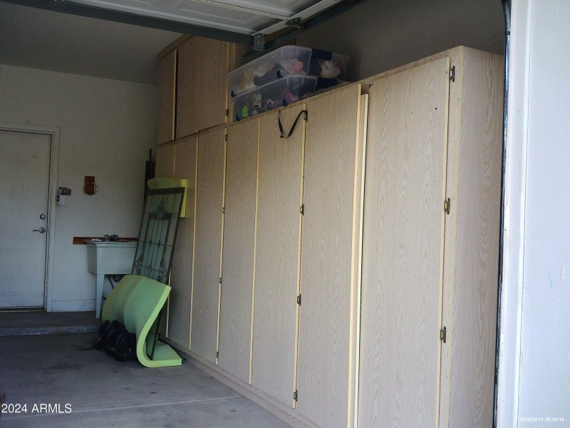 Garage cabinets with sink